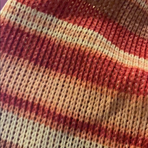 C+J‎ Collections knit sweater striped cinch waist Sweater size Small - Picture 8 of 8